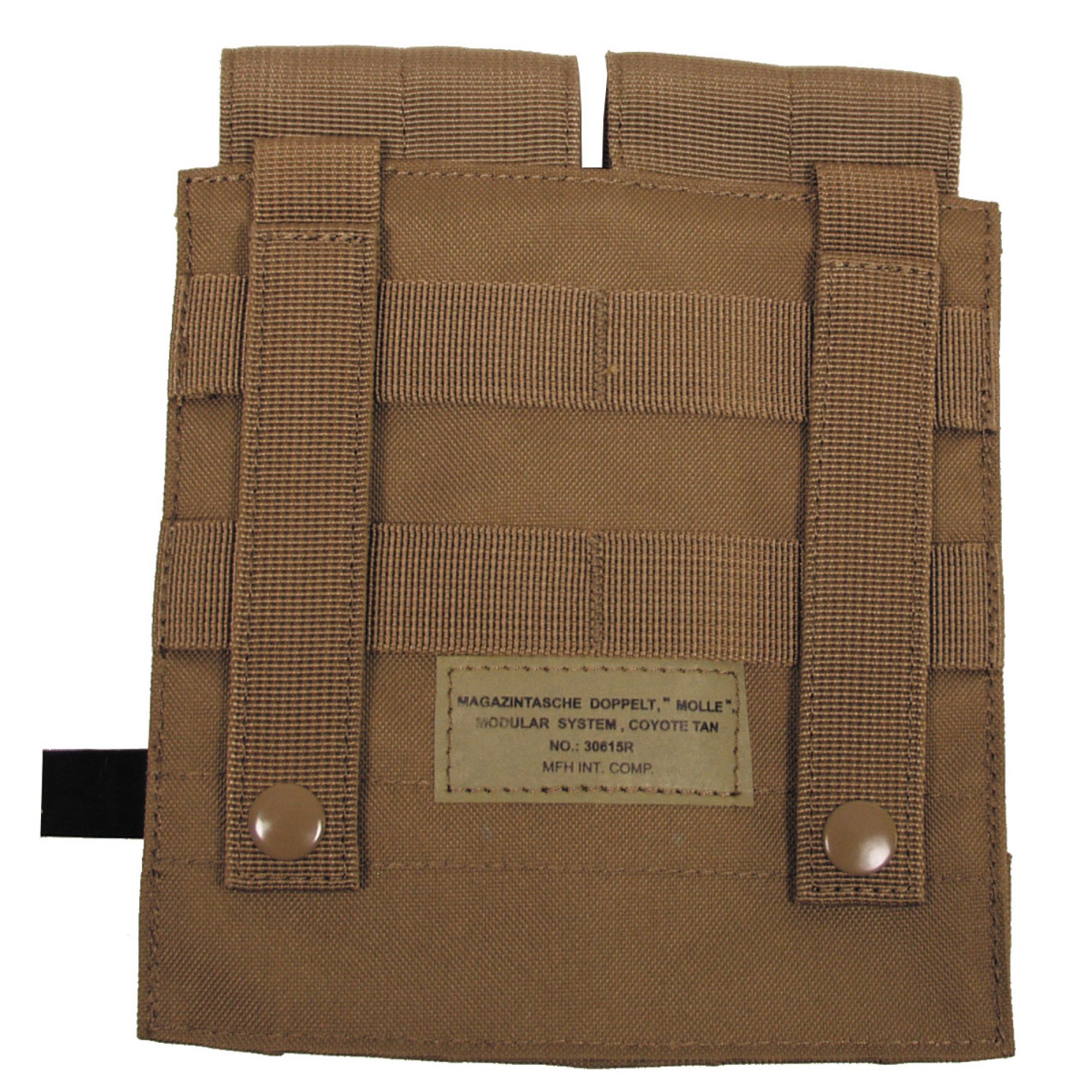 Magazintasche,  2-fach, „MOLLE“, coyote tan