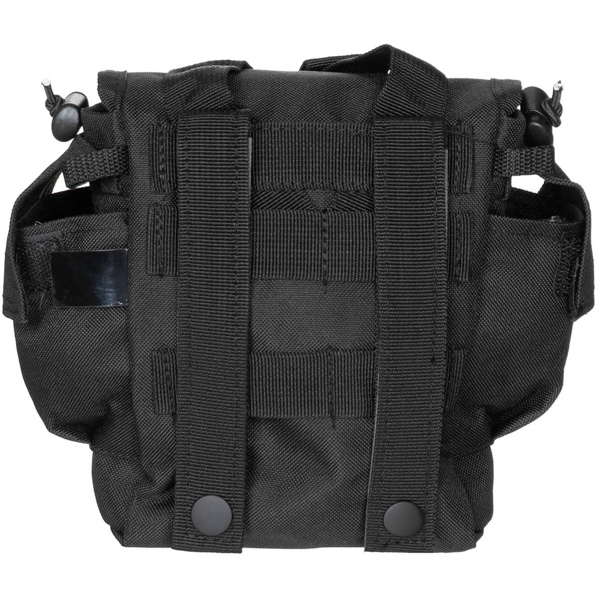 Trinkflaschen Tasche,  „MOLLE“, schwarz