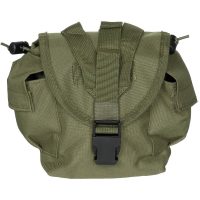 Trinkflaschen Tasche,  „MOLLE“, oliv