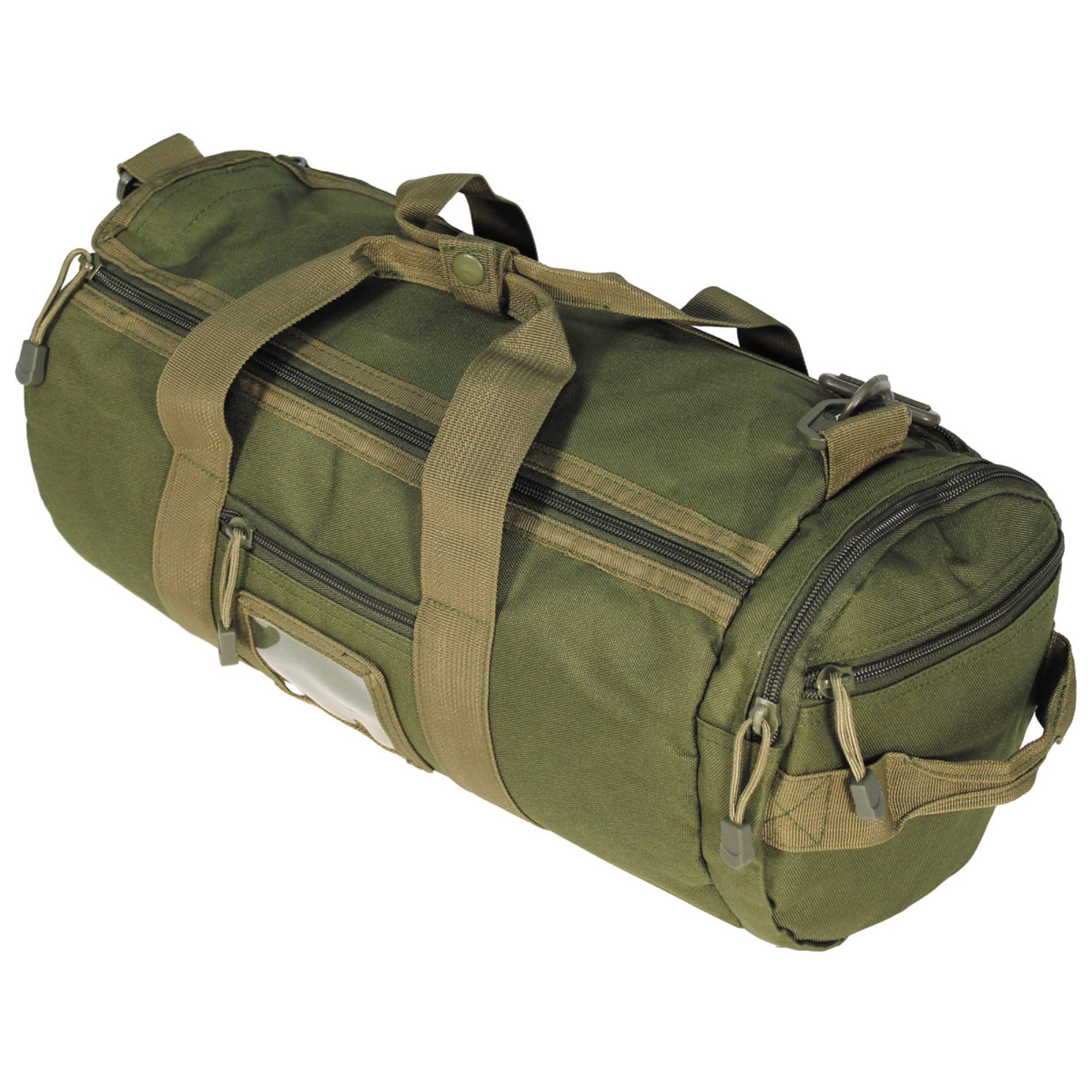 Einsatztasche,  rund,  „MOLLE“, oliv