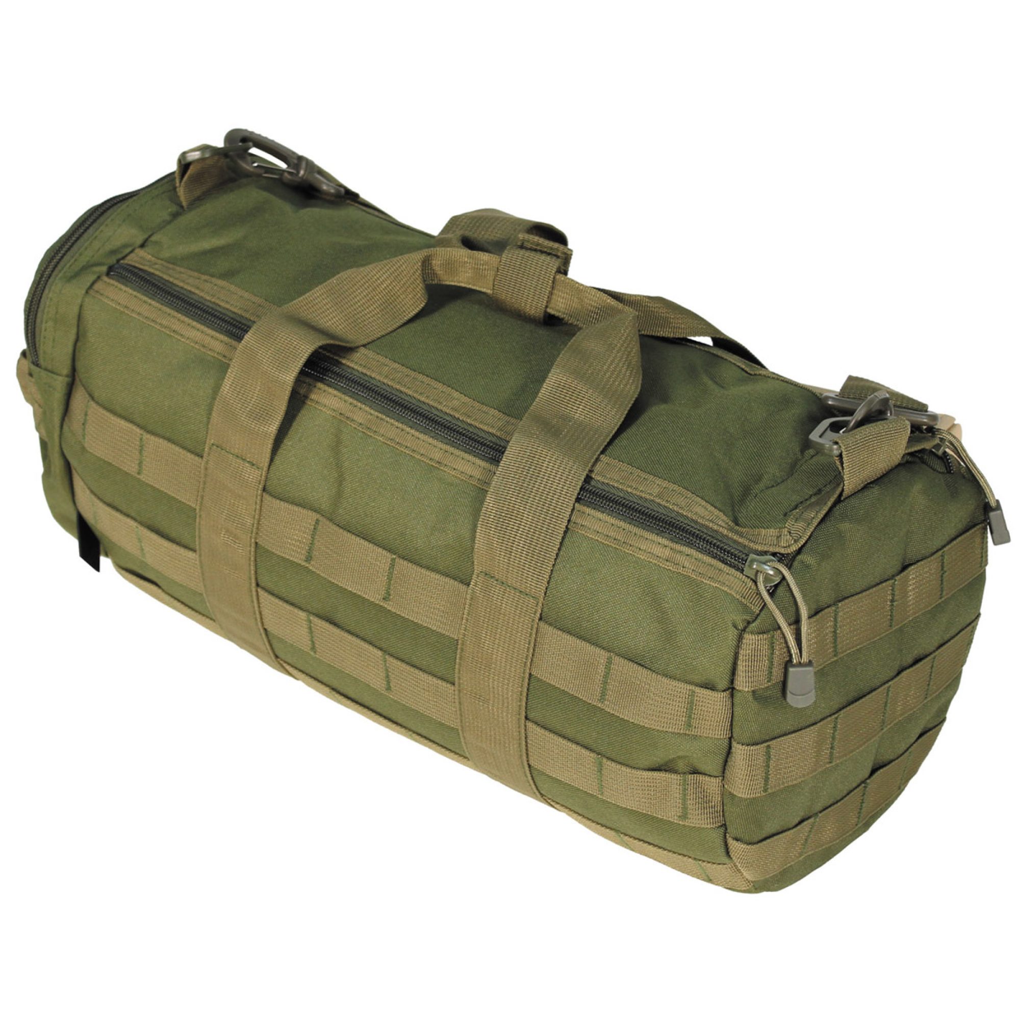 Einsatztasche,  rund,  „MOLLE“, oliv