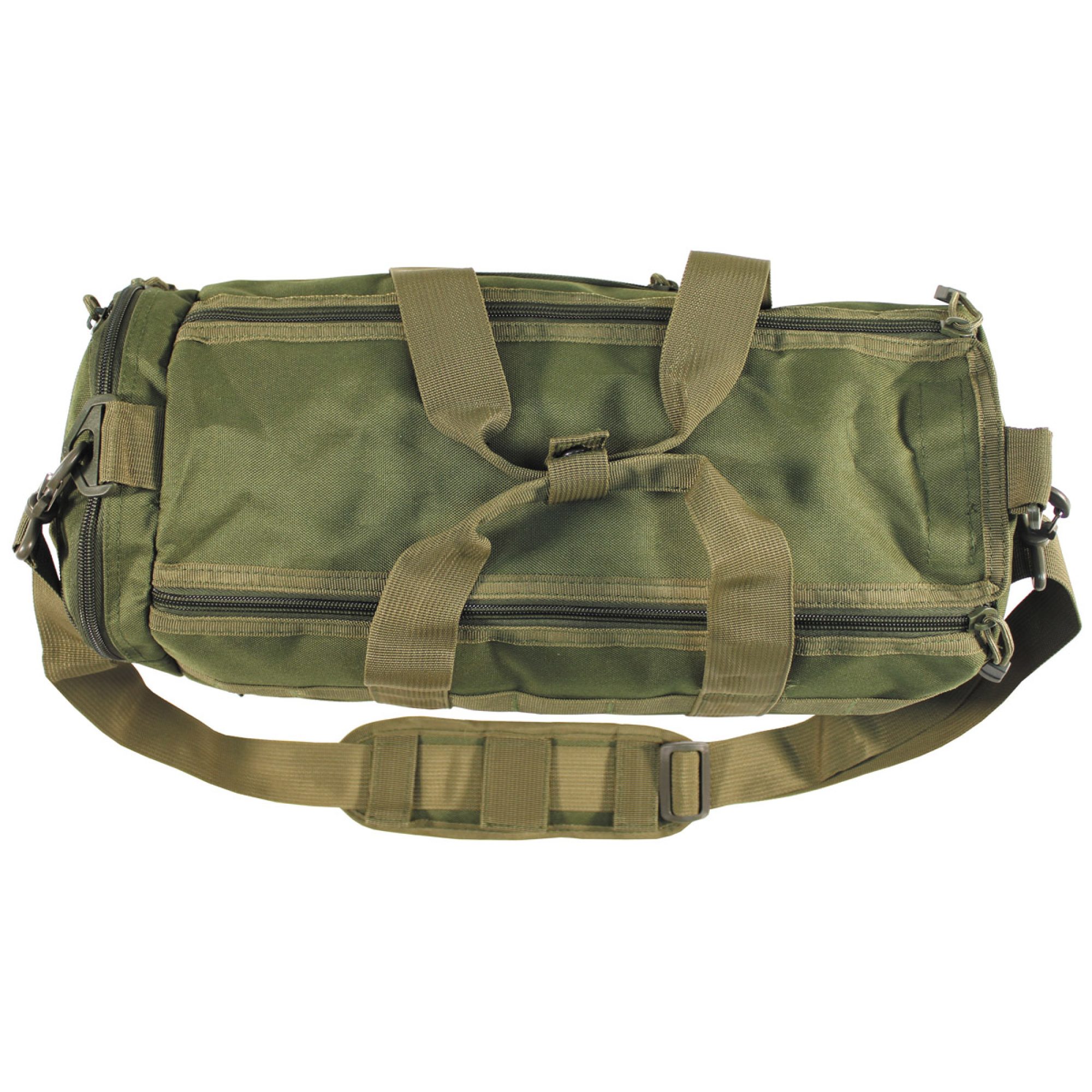 Einsatztasche,  rund,  „MOLLE“, oliv