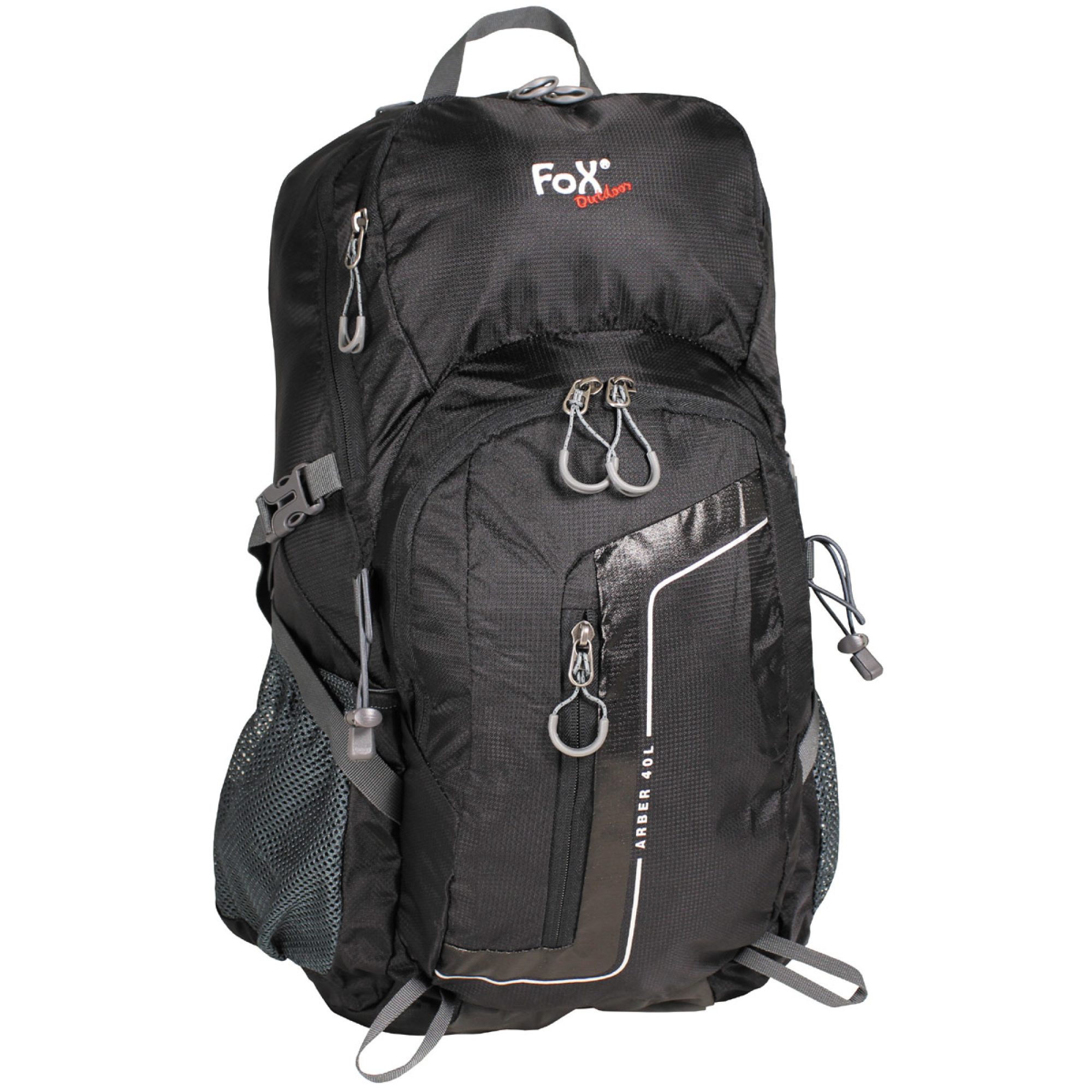 Rucksack,  „Arber 40“, schwarz