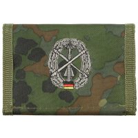 BW Geldbörse,  flecktarn, „Heeresflugabwehr“