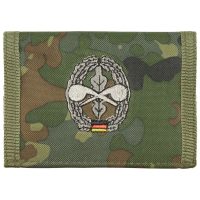 BW Geldbörse,  flecktarn, „ABC-Abwehr“