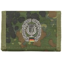 BW Geldbörse,  flecktarn, „Musikkorps“