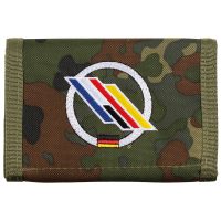BW Geldbörse,  flecktarn, D/F-Brigade