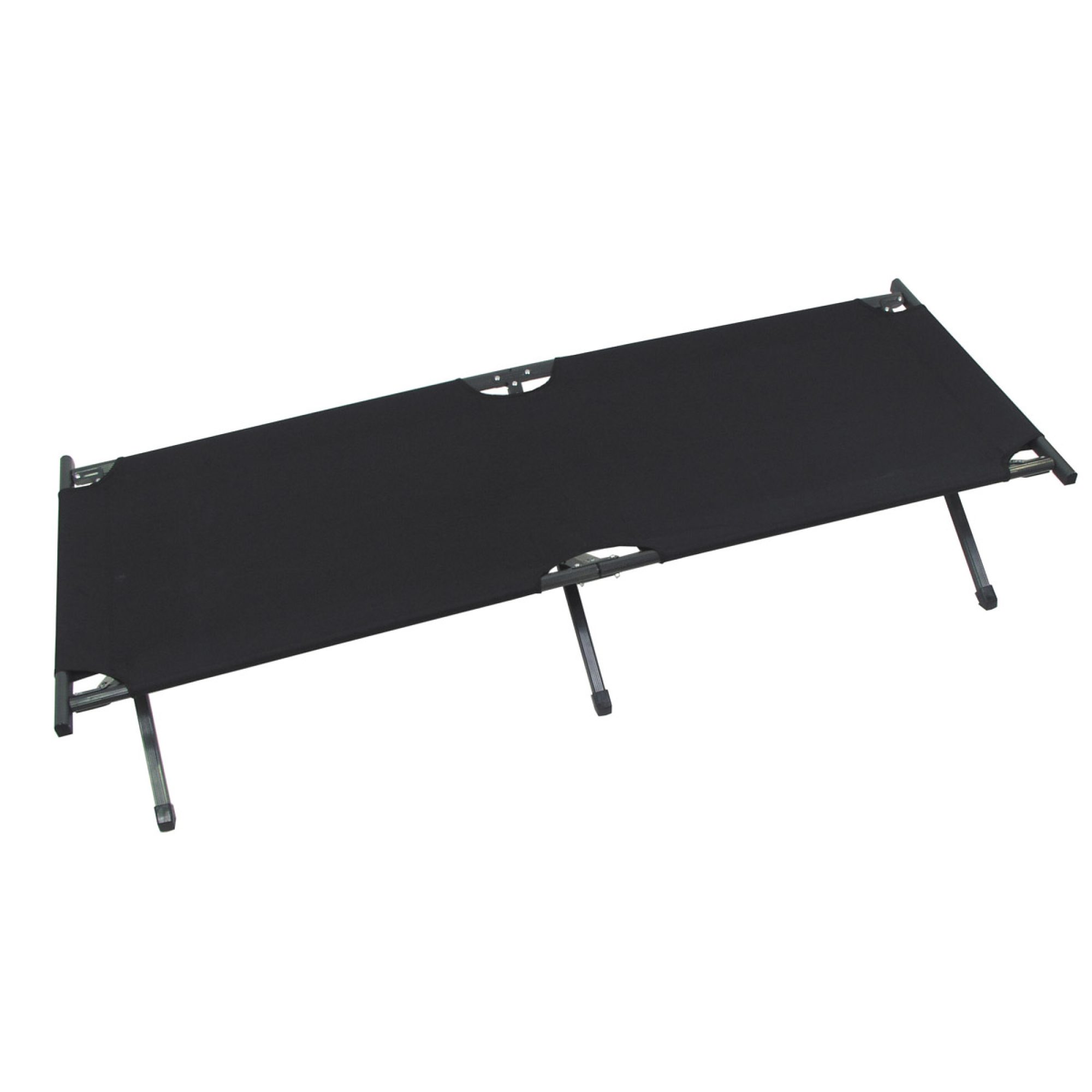 US Feldbett,  Alu,  schwarz