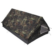 Zelt,  „Minipack“,  2 Personen, flecktarn