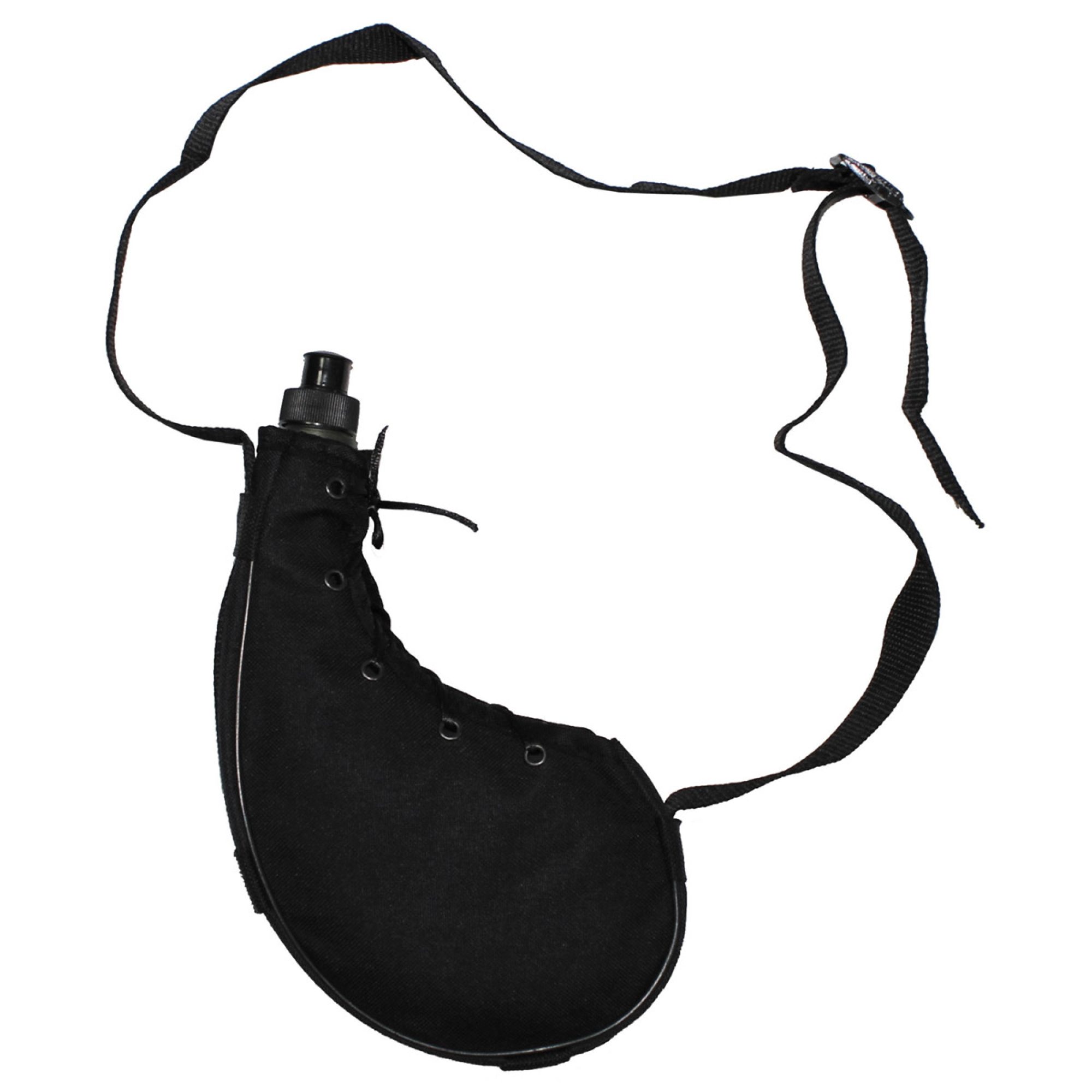 Feldflasche,  „Bota“,  schwarz, Plastik,  ca. 750 ml
