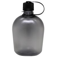 US Feldflasche,  GEN II,  1 l, schwarz-transparent,  BPA-frei