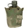 US Plastikfeldflasche,  1 l, Hülle,  HDT-camo FG,  BPA-frei