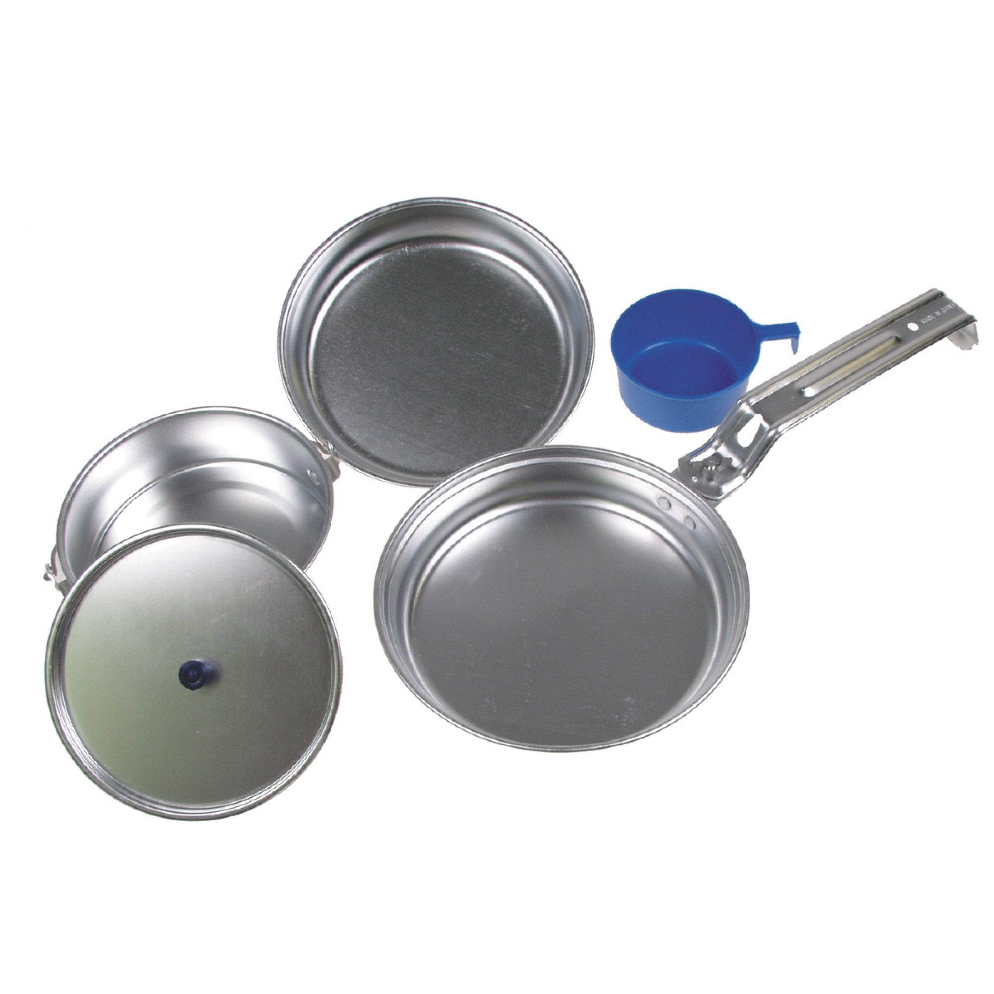 Kochgeschirr,  "Deluxe",  Alu, Pfanne,  Topf,  Tasse,  Schüssel