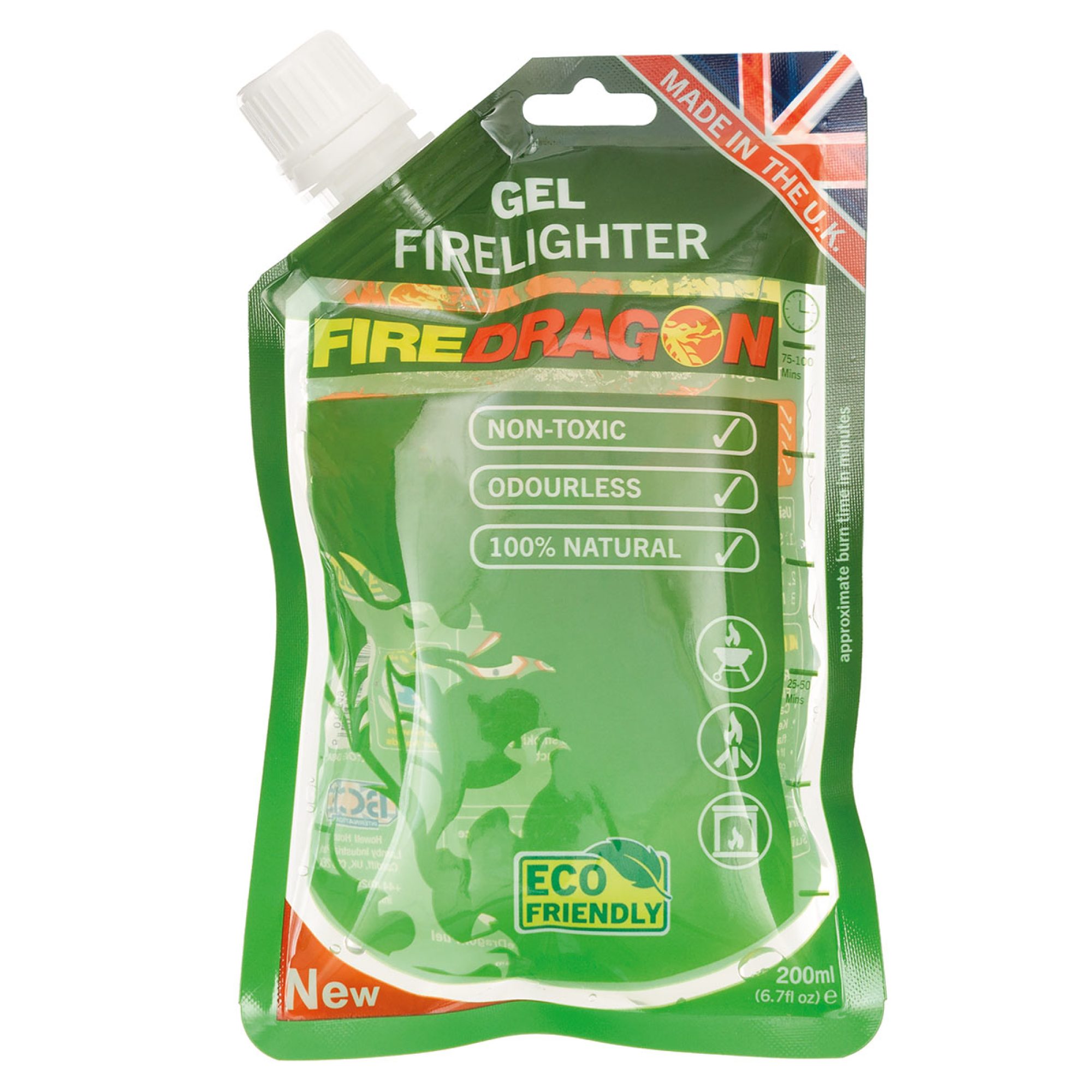 FIREDRAGON Brenngel, 200 ml