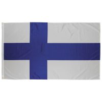 Fahne,  Finnland, Polyester,  90 x 150 cm