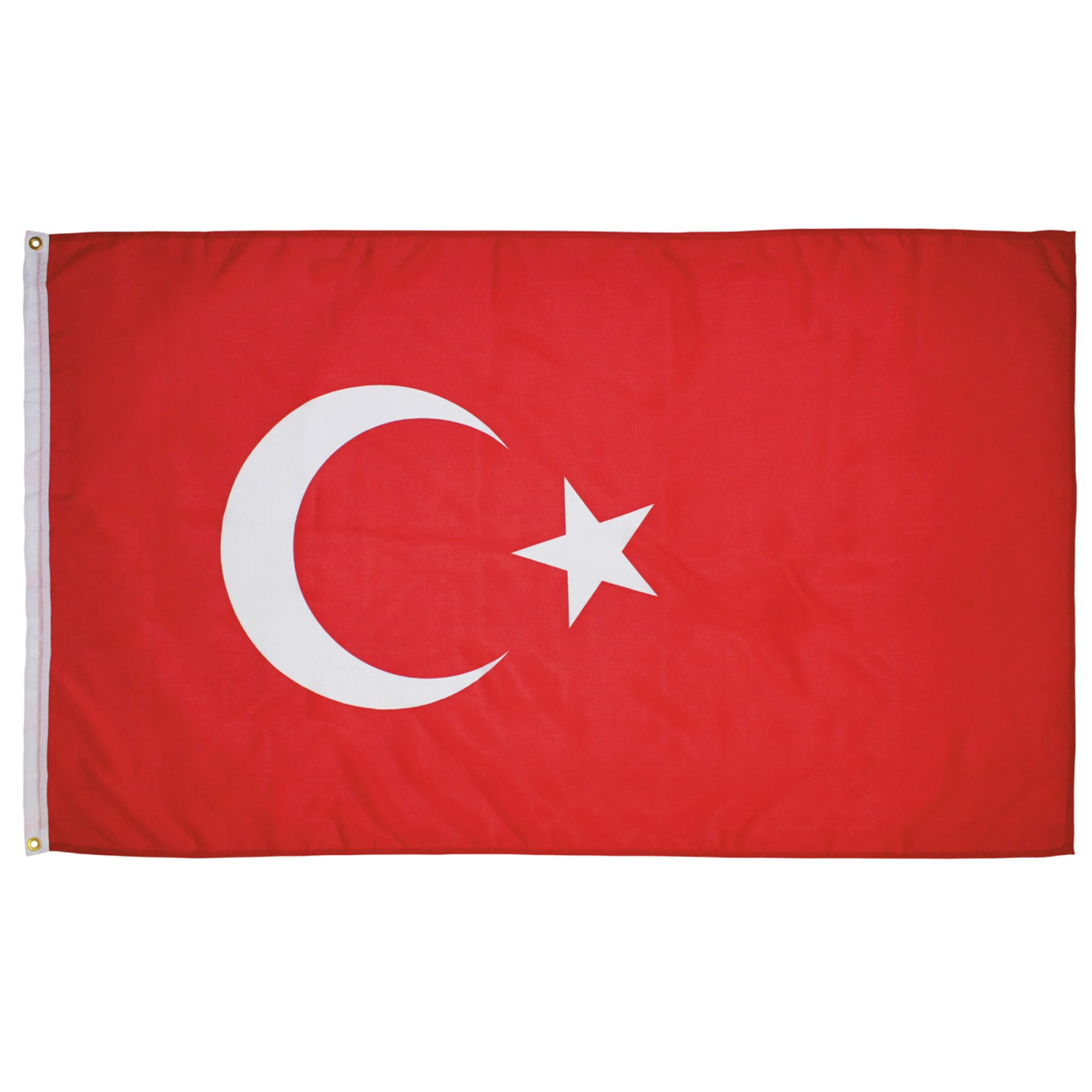 Fahne,  Türkei, Polyester,  90 x 150 cm