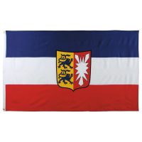 Fahne,  Schleswig-Holstein, Polyester,  90 x 150 cm