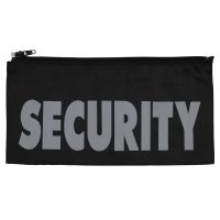 Abzeichen,  „Security“,  groß27 x 13 cm,  mit Reißverschluss