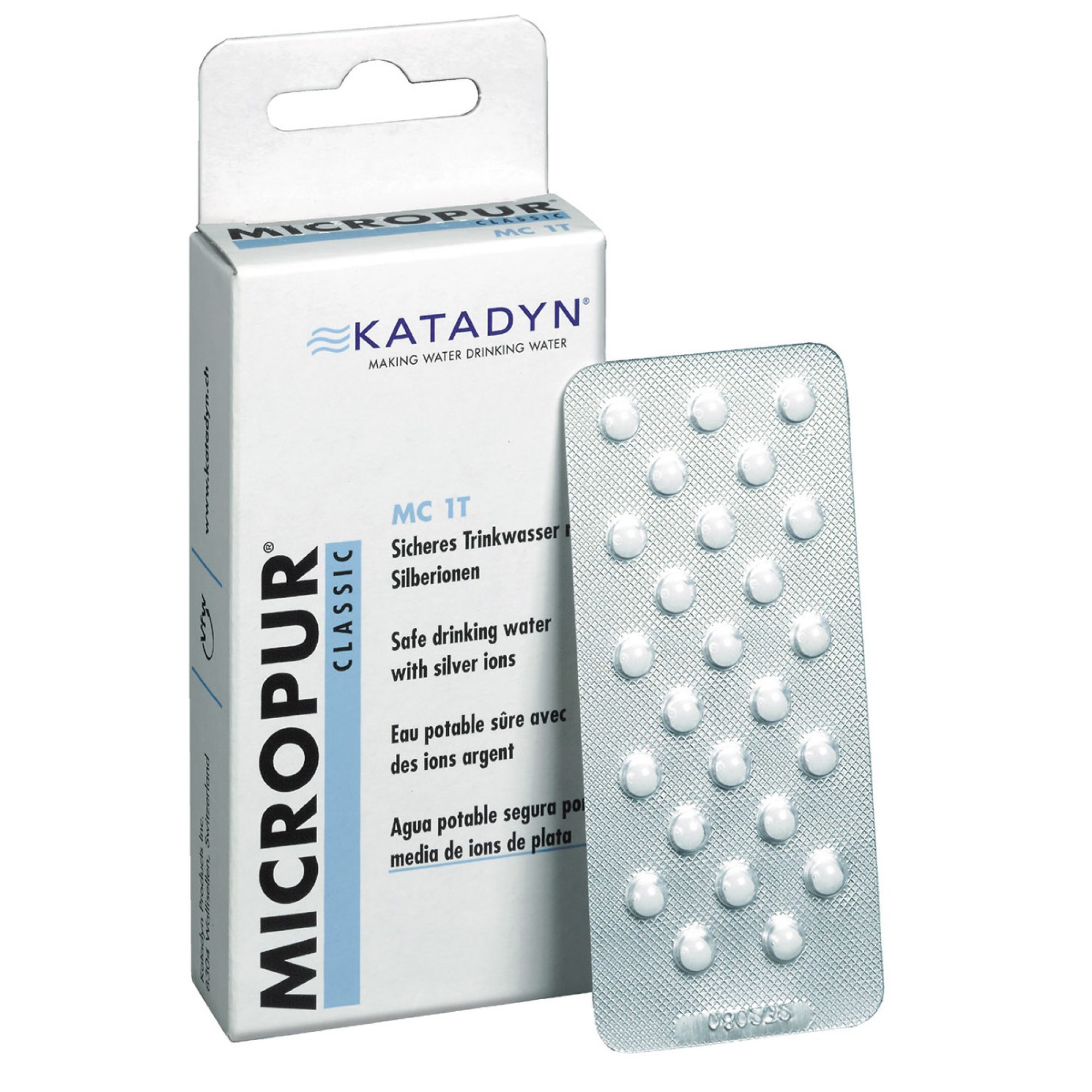 Katadyn,  "Micropur MC 1T", 100 Tabletten