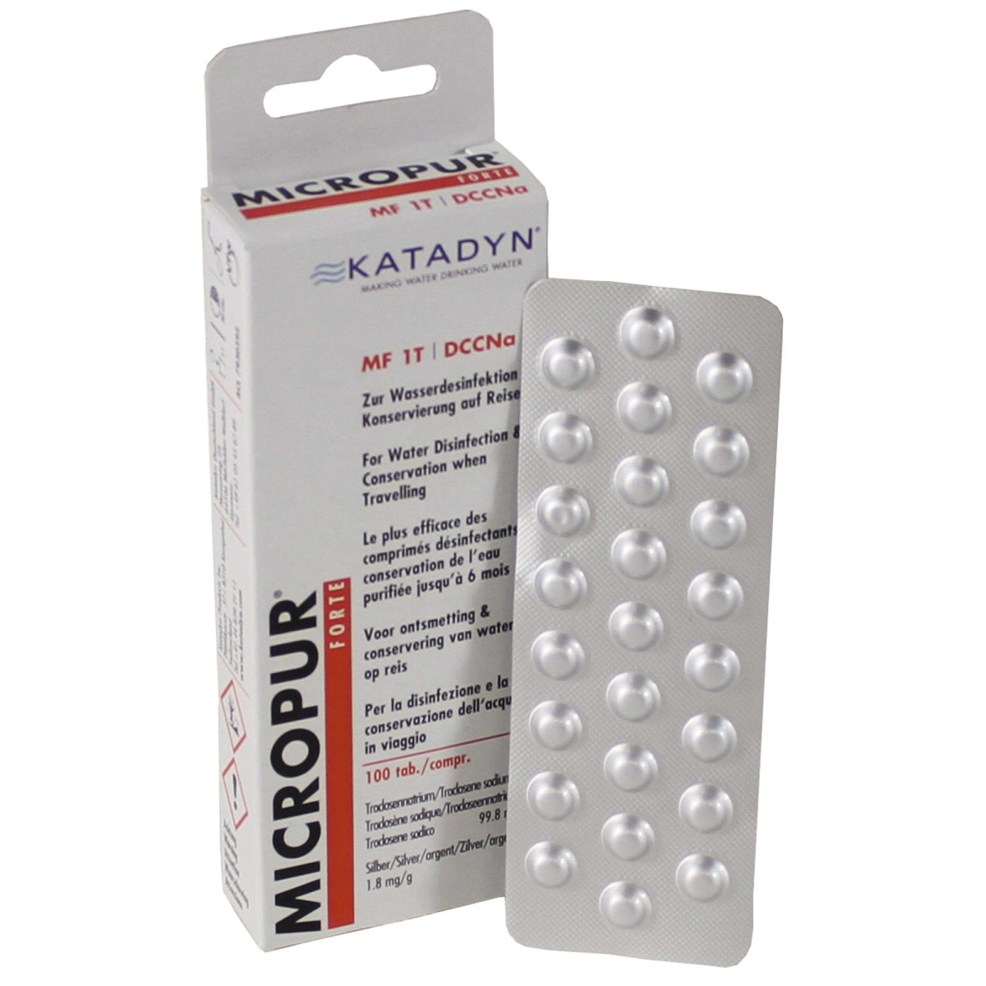 Katadyn,  "Micropur ForteMF 1T",  100 Tabletten