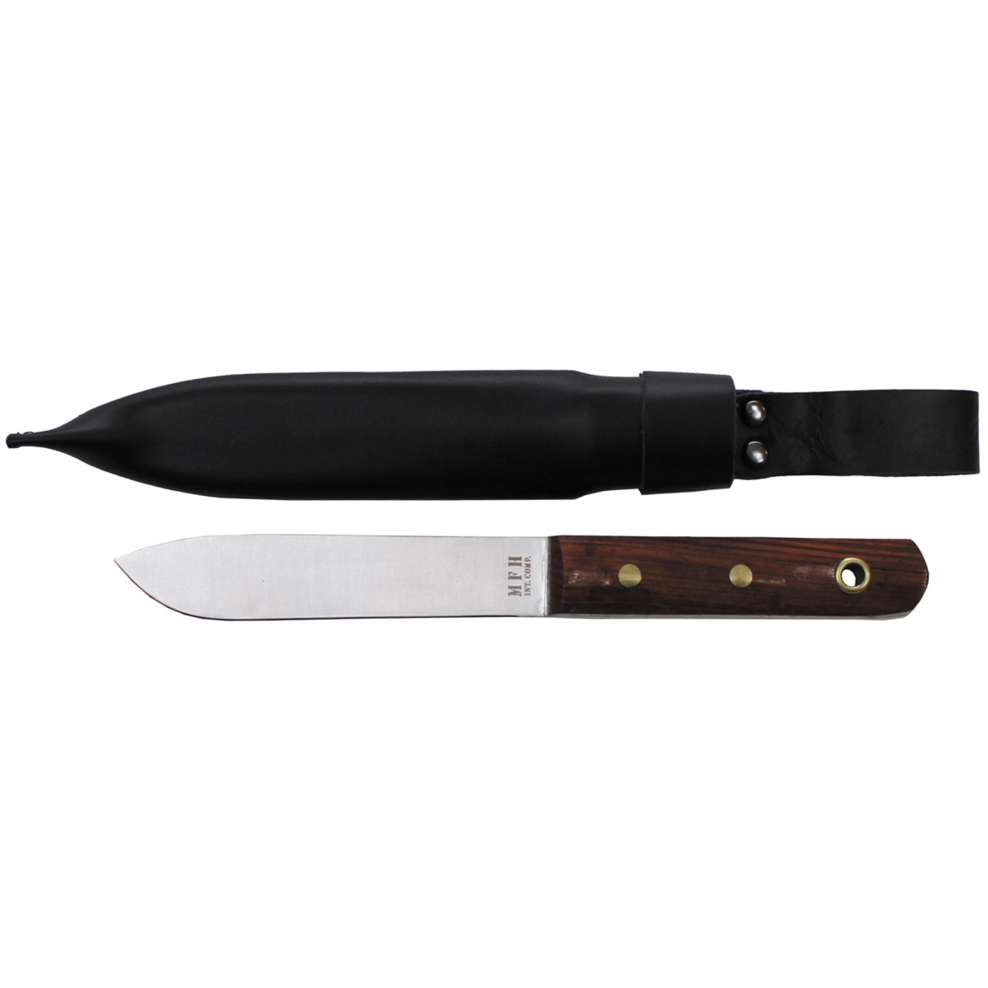 BW Matrosenmesser, Holzgriff,  Scheide