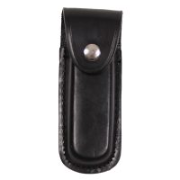 Messer-Etui,  Leder,  schwarz