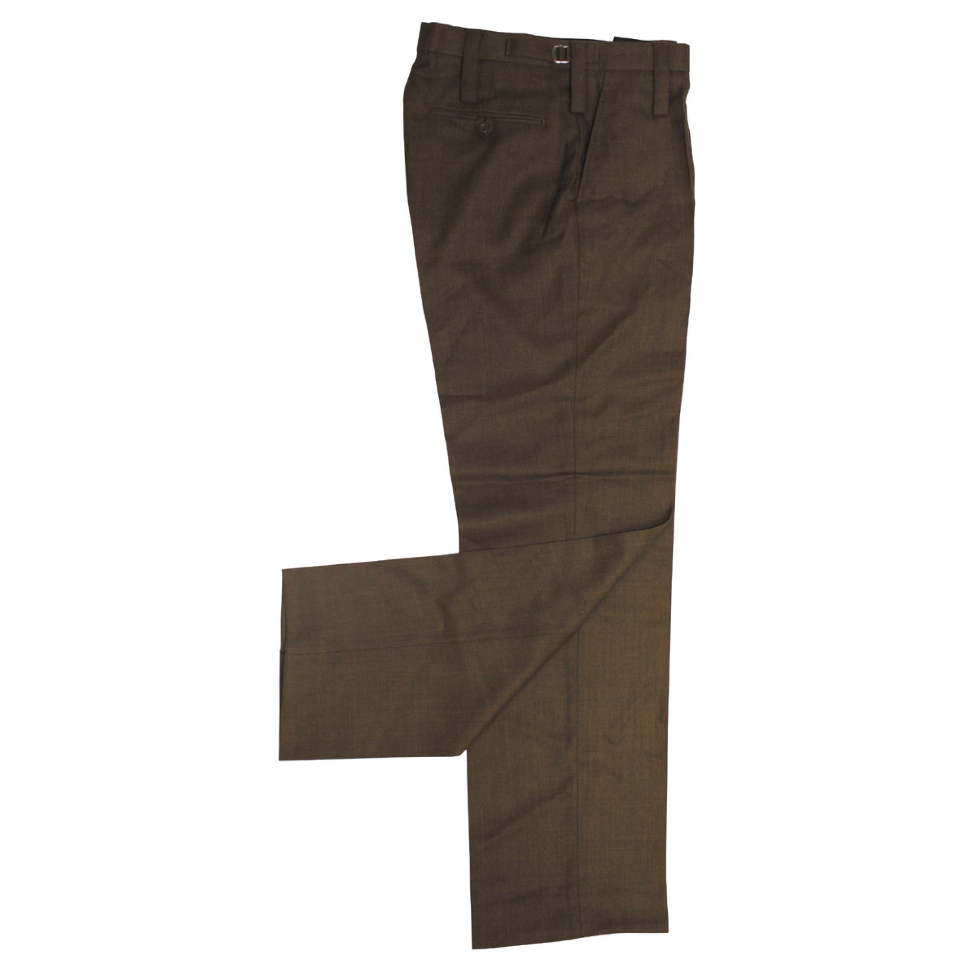 Brit. Uniformhose,  braun, neuw. (5 Stück)