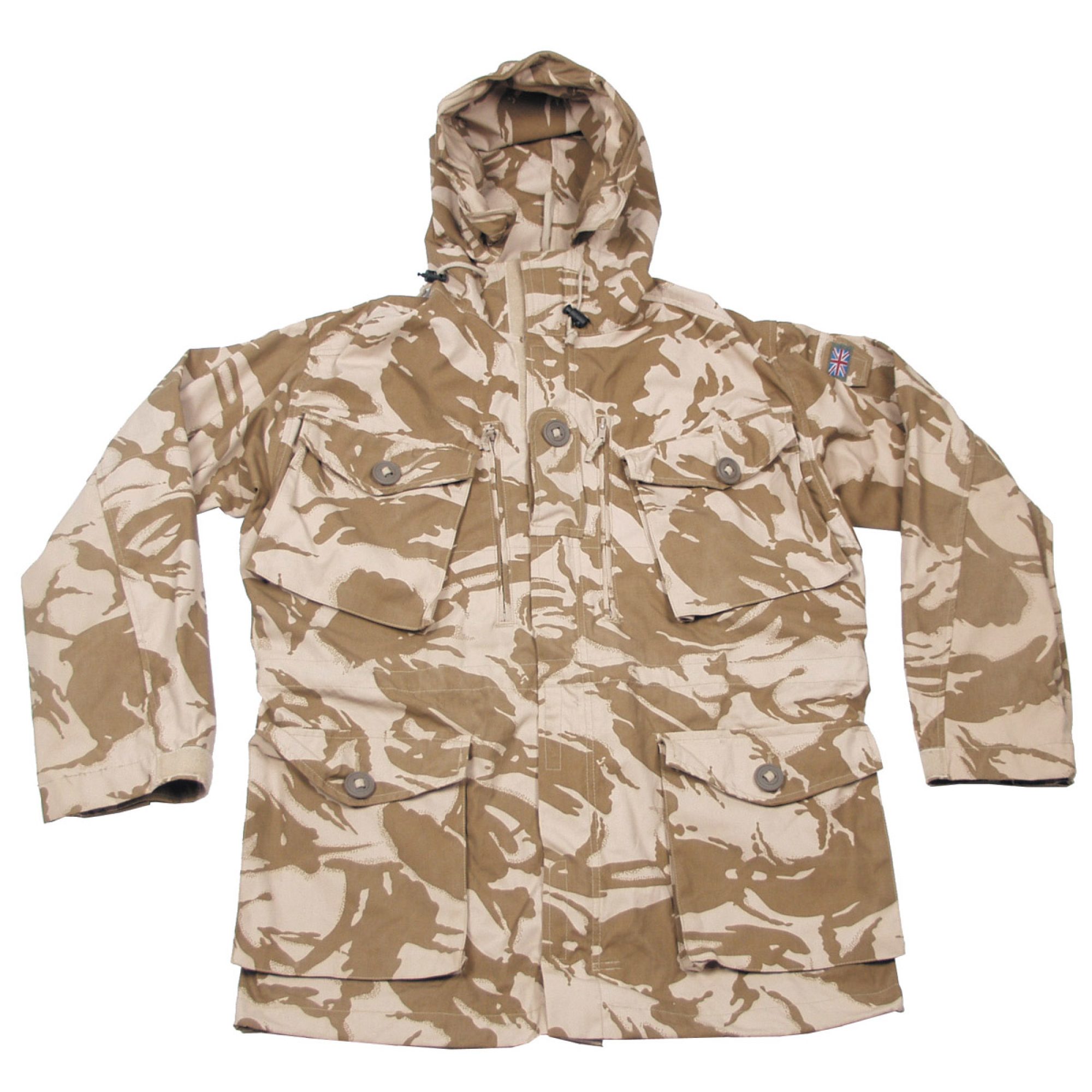 Brit. Kommandojacke „Smock“, DPM desert,  winddicht,  neuw. (190/120)