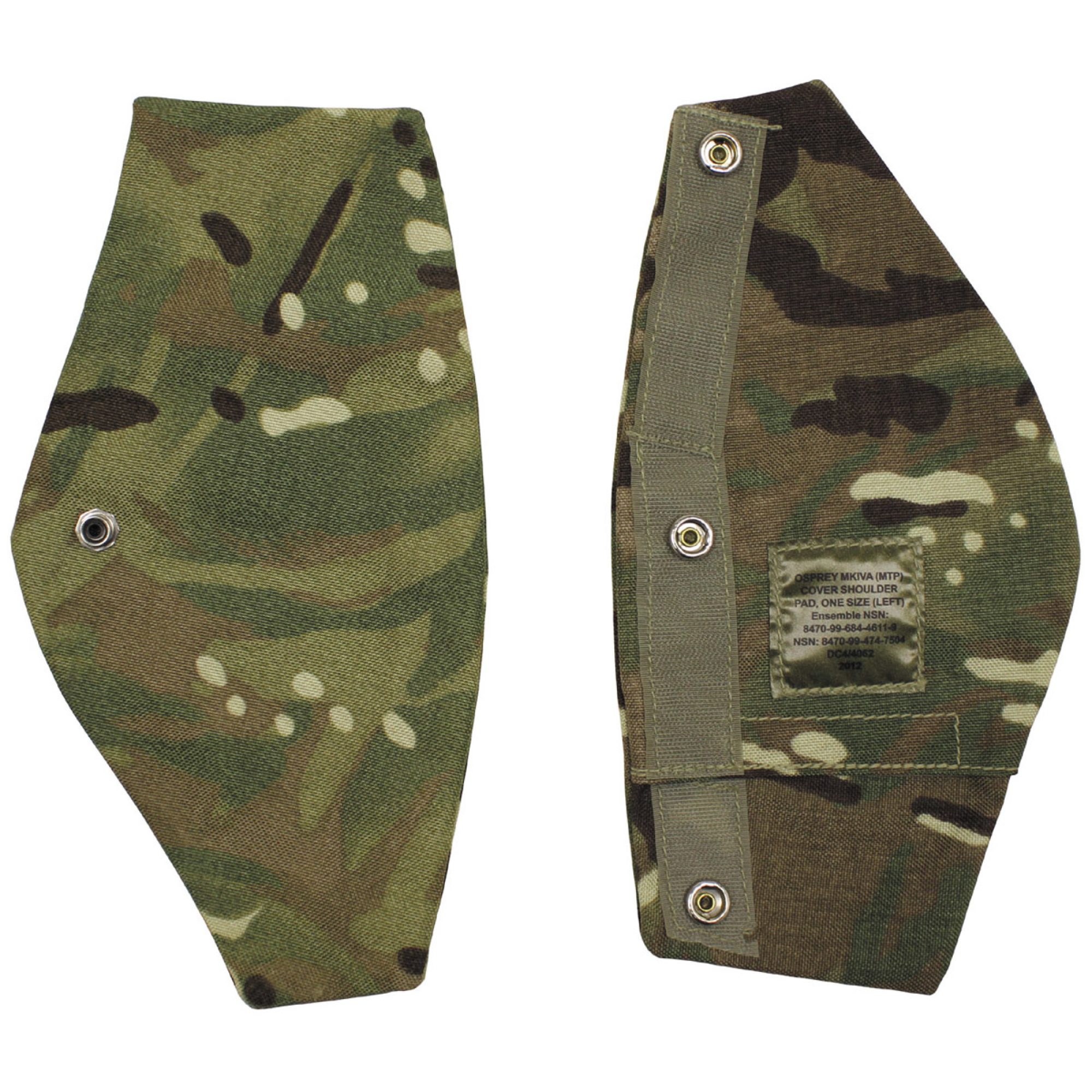 Brit. Tasche,  für Schulterpad, Body-Armour,  MTP tarn,  neuw. (10 Stück)