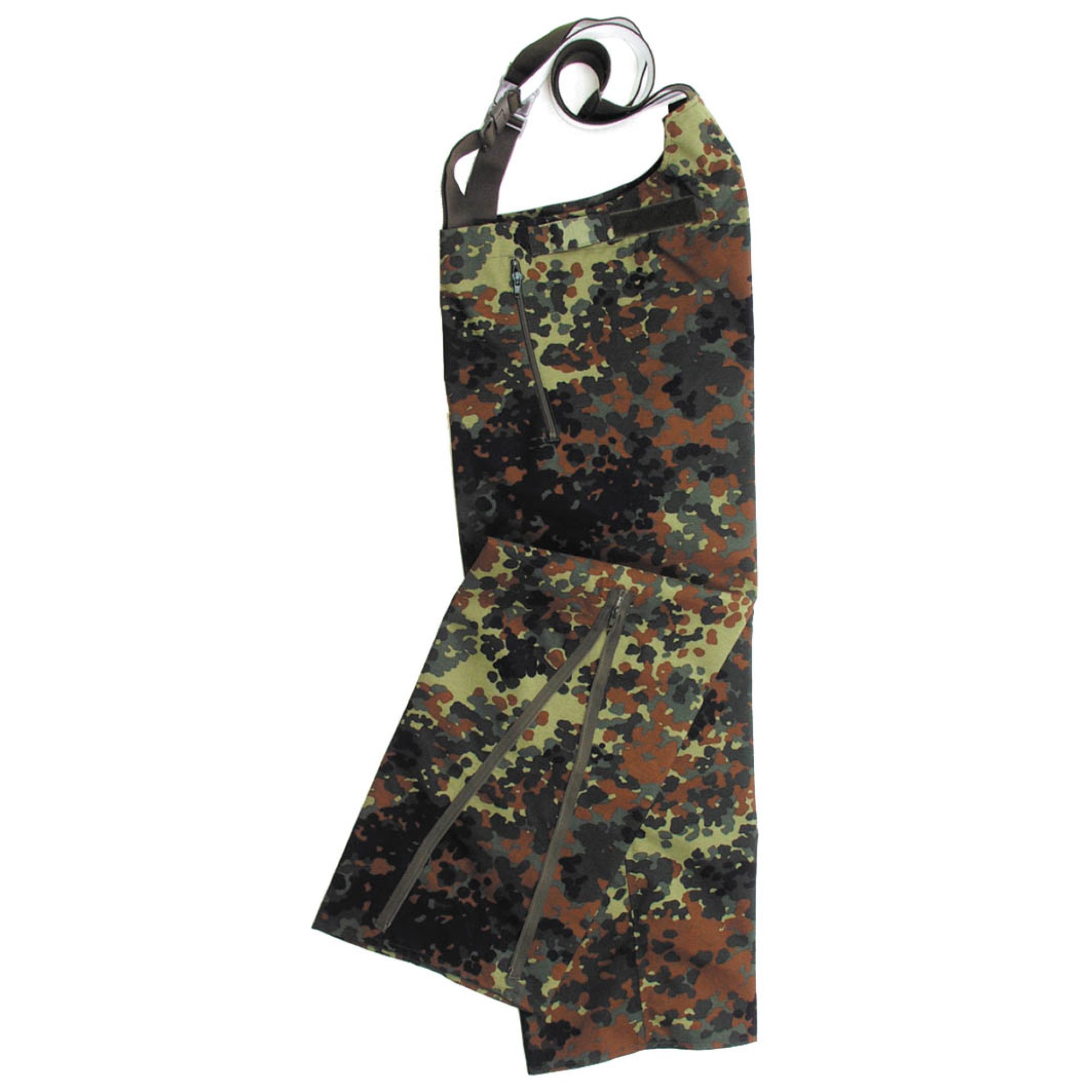 BW Nässeschutzhose,  flecktarn, neuwertig