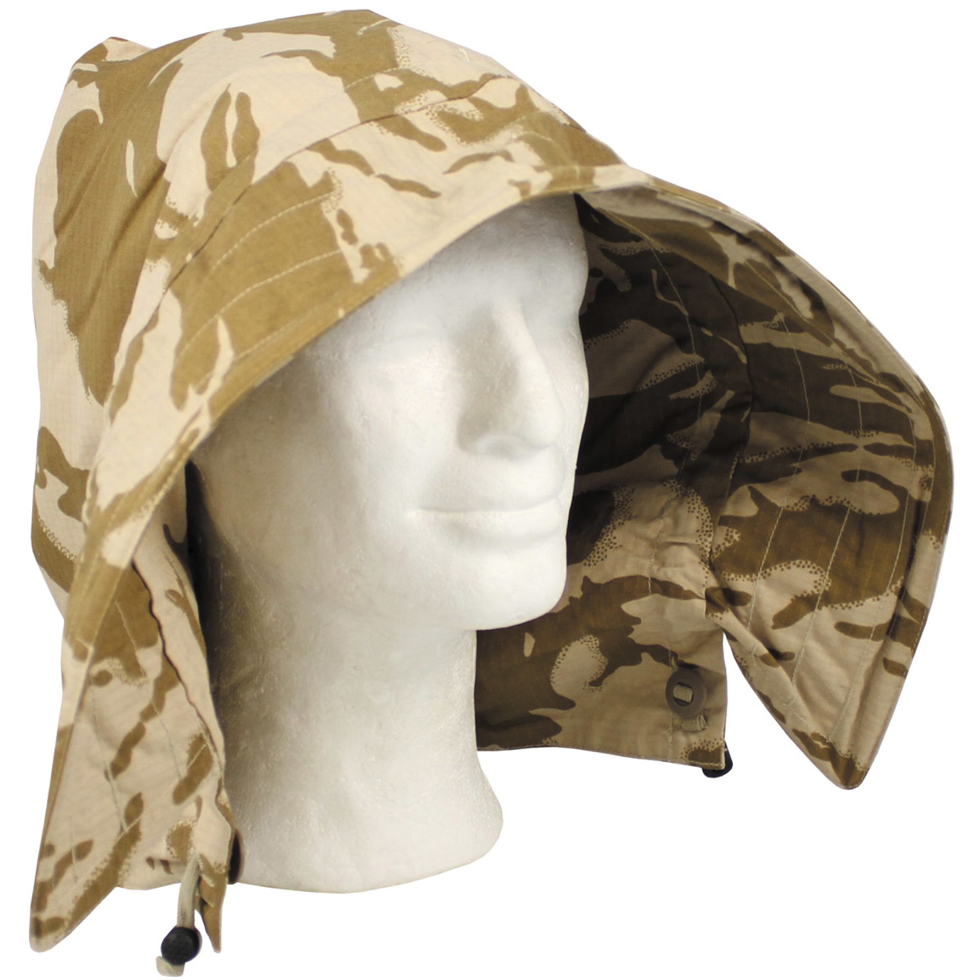 Brit. Kapuze,  DPM desert tarn, Ripstop,  für Smock,  neuw. (5 Stück)