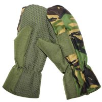 Brit. Fausthandschuhe,  neuw., Schießfinger,  DPM tarn