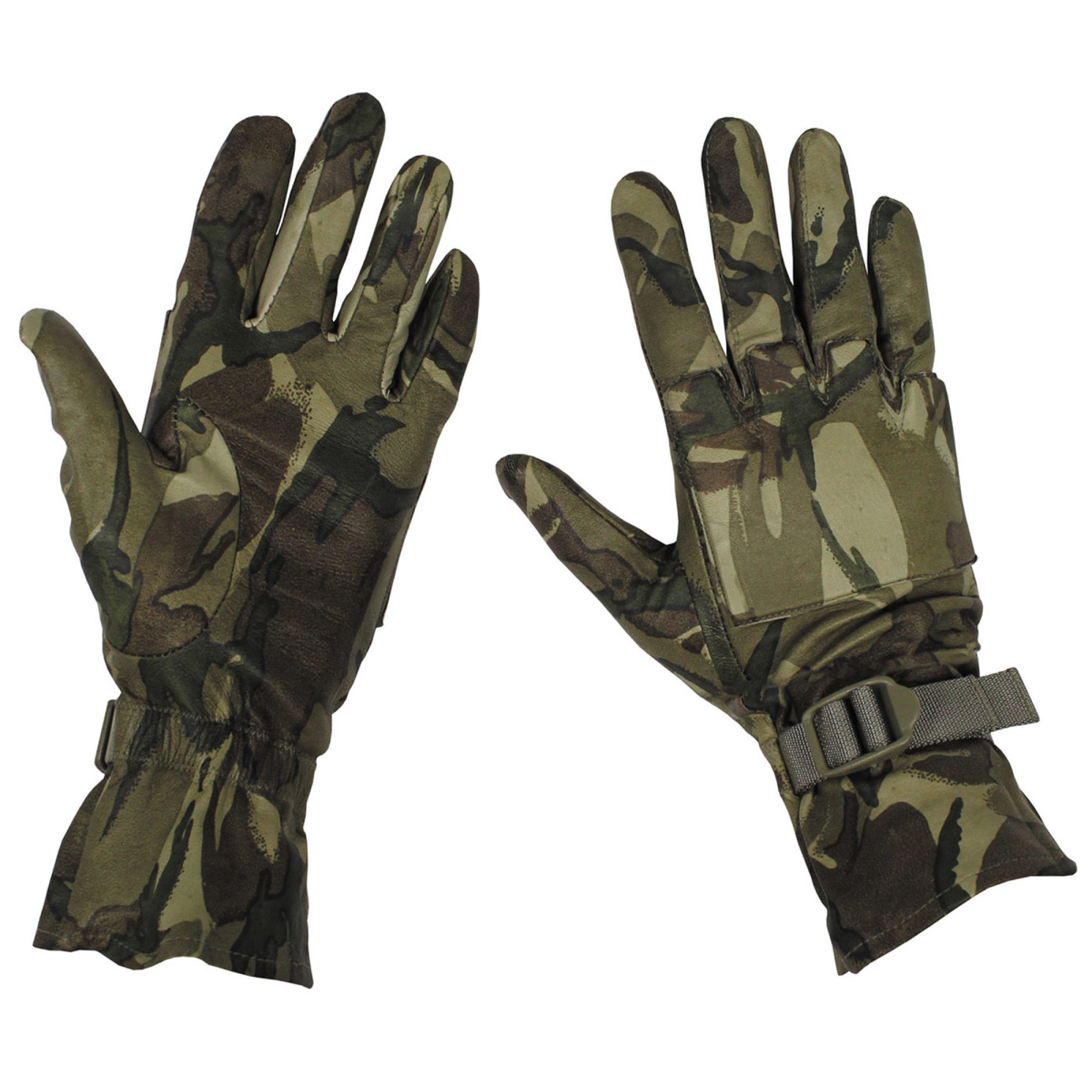 Brit. Lederhandschuhe,  neuw., "Warm Weather",   MTP tarn (5 Stück)