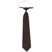 CZ/SK Krawatte,  Schnellbinder, braun,  neuwertig (10 Stück)