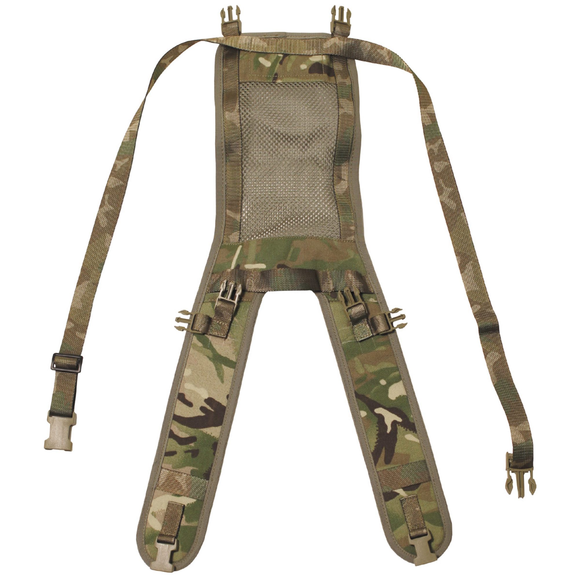 Brit. Suspender,  MTP tarn, für Daysack,  neuwertig (5 Stück)