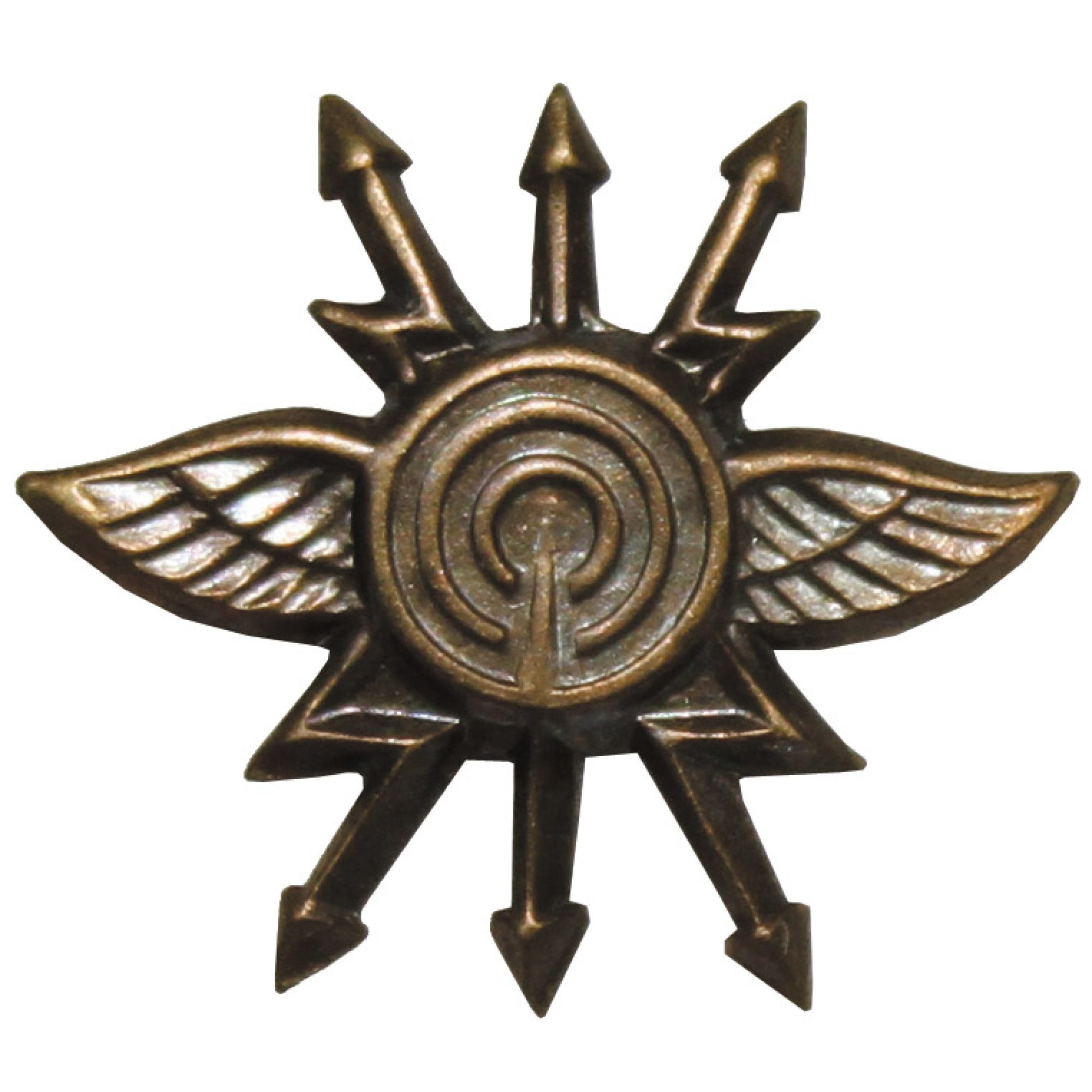CZ/SK Metallabzeichen,  bronze, „Armeepolizei“,  neuw. (10 Stück)