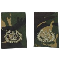 Brit. Stickabzeichen,  khaki, „ROYAL NAVY COMMANDO“,  neuw. (10 Stück)