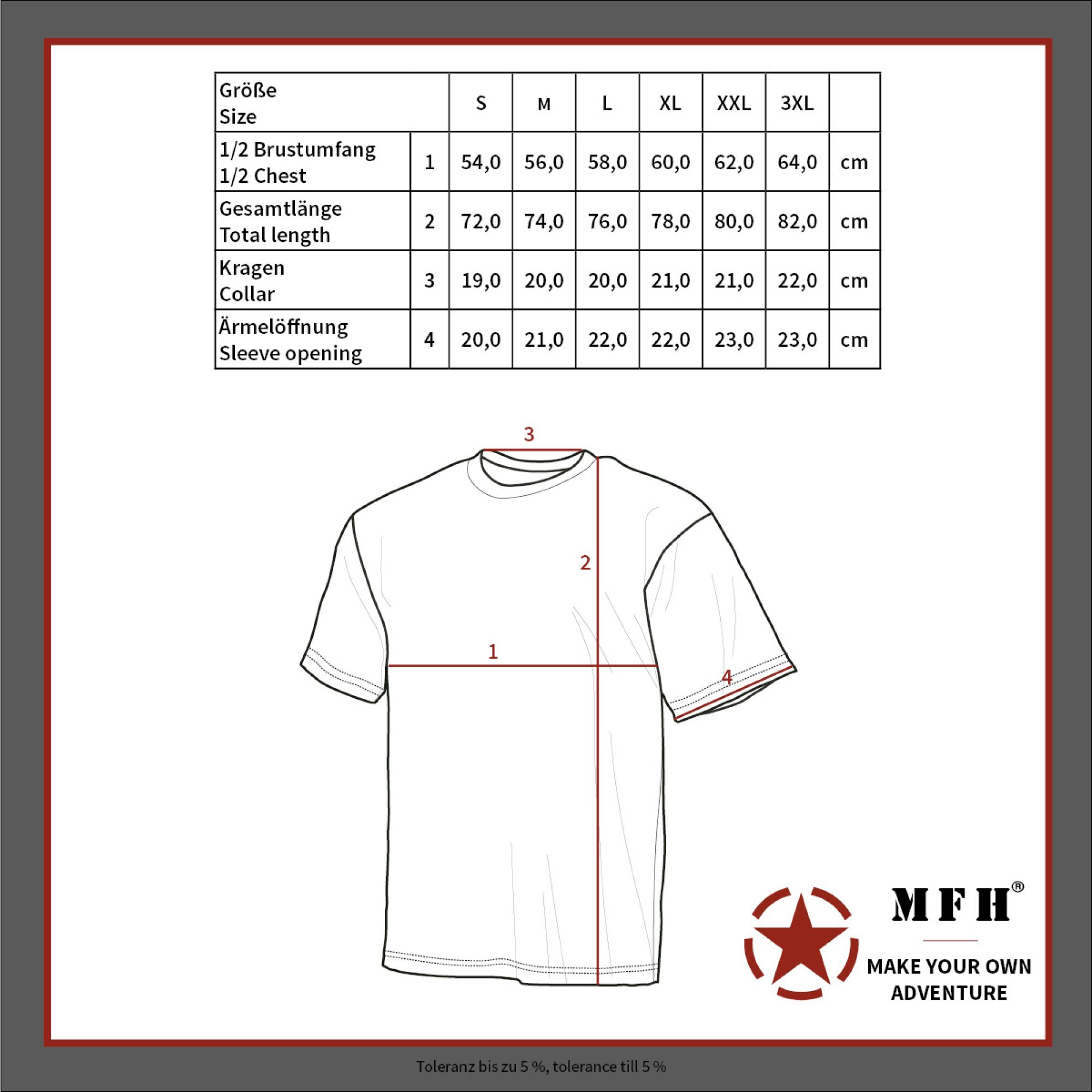 US T-Shirt,  halbarm,  oliv, mit Ärmeltaschen