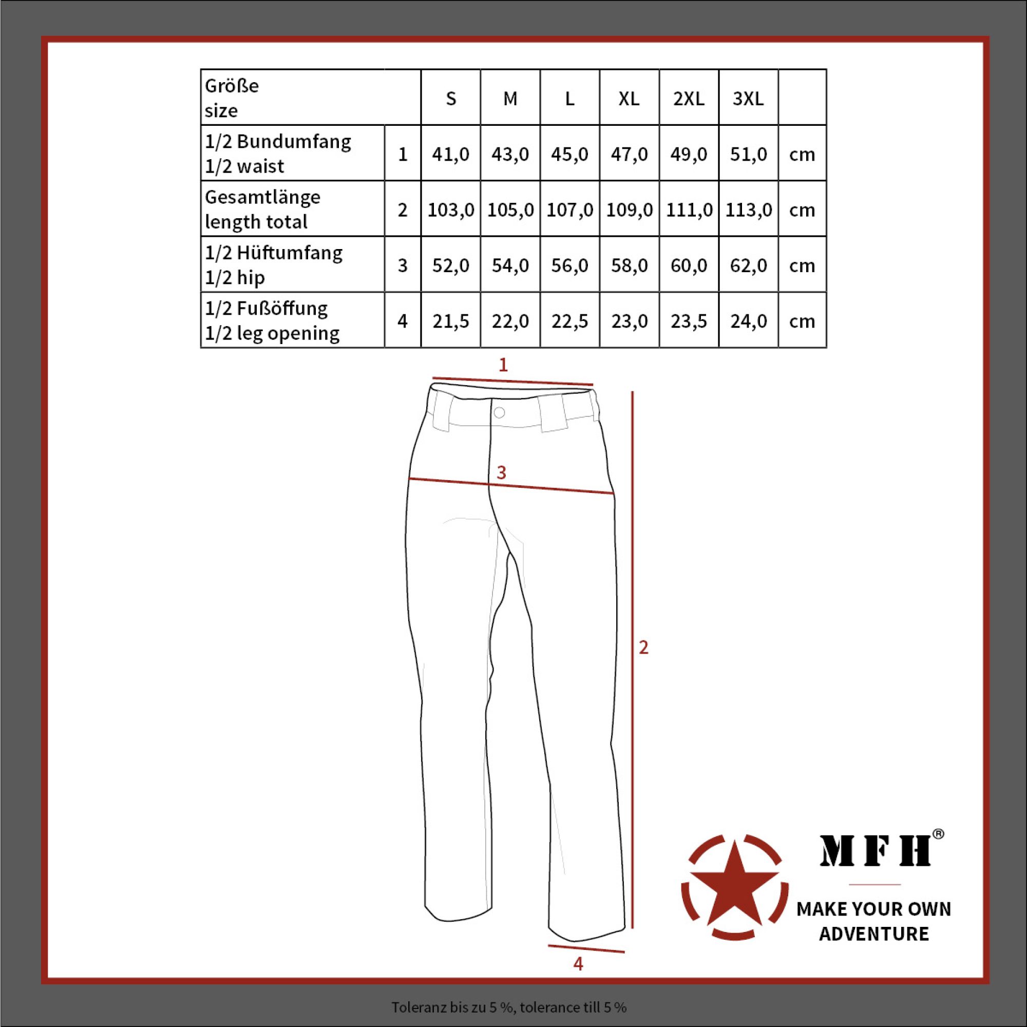 Tactical Hose,  „Attack“, Teflon,  Rip Stop,  khaki