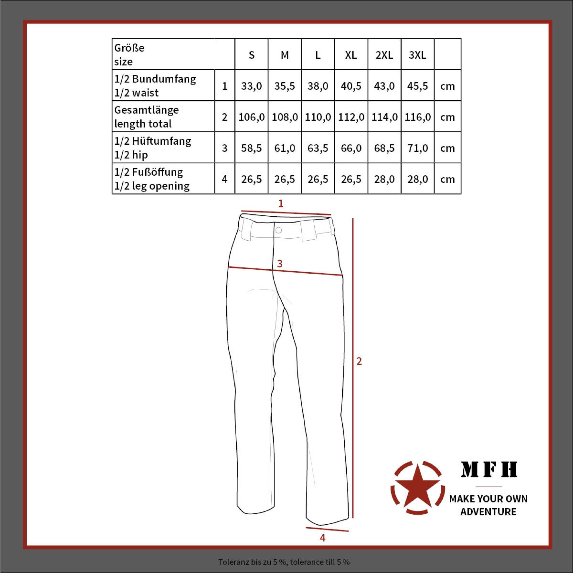 Outdoorhose,  Poly Tricot, oliv