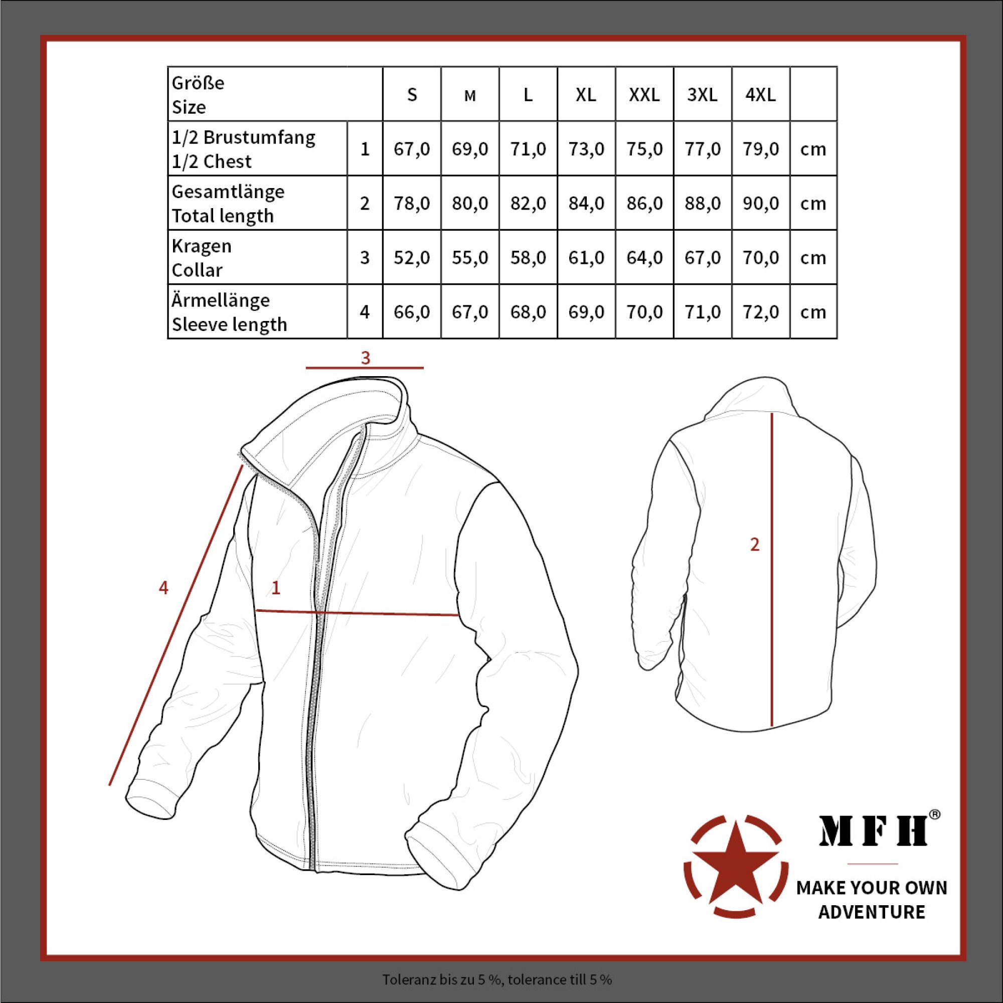 Jacke,  „Security“,  schwarz, wasserdicht,  antistatisch