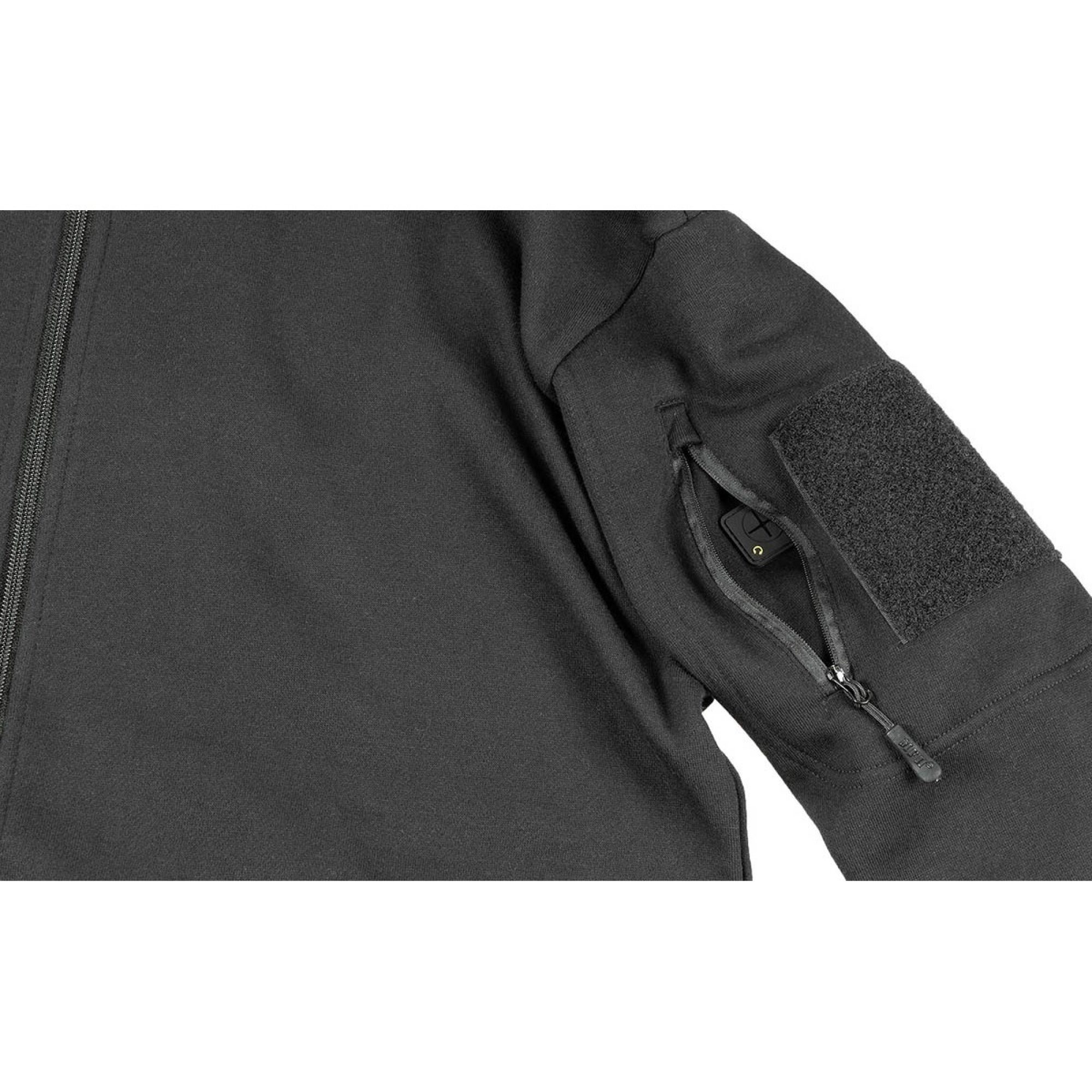 Sweatjacke,  „Tactical“, schwarz