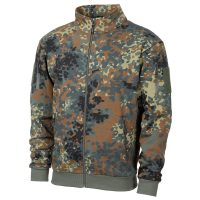 Sweatjacke,  „Tactical“, flecktarn