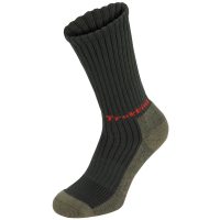 Trekkingsocken,  „Lusen“, oliv,  Frotteesohle