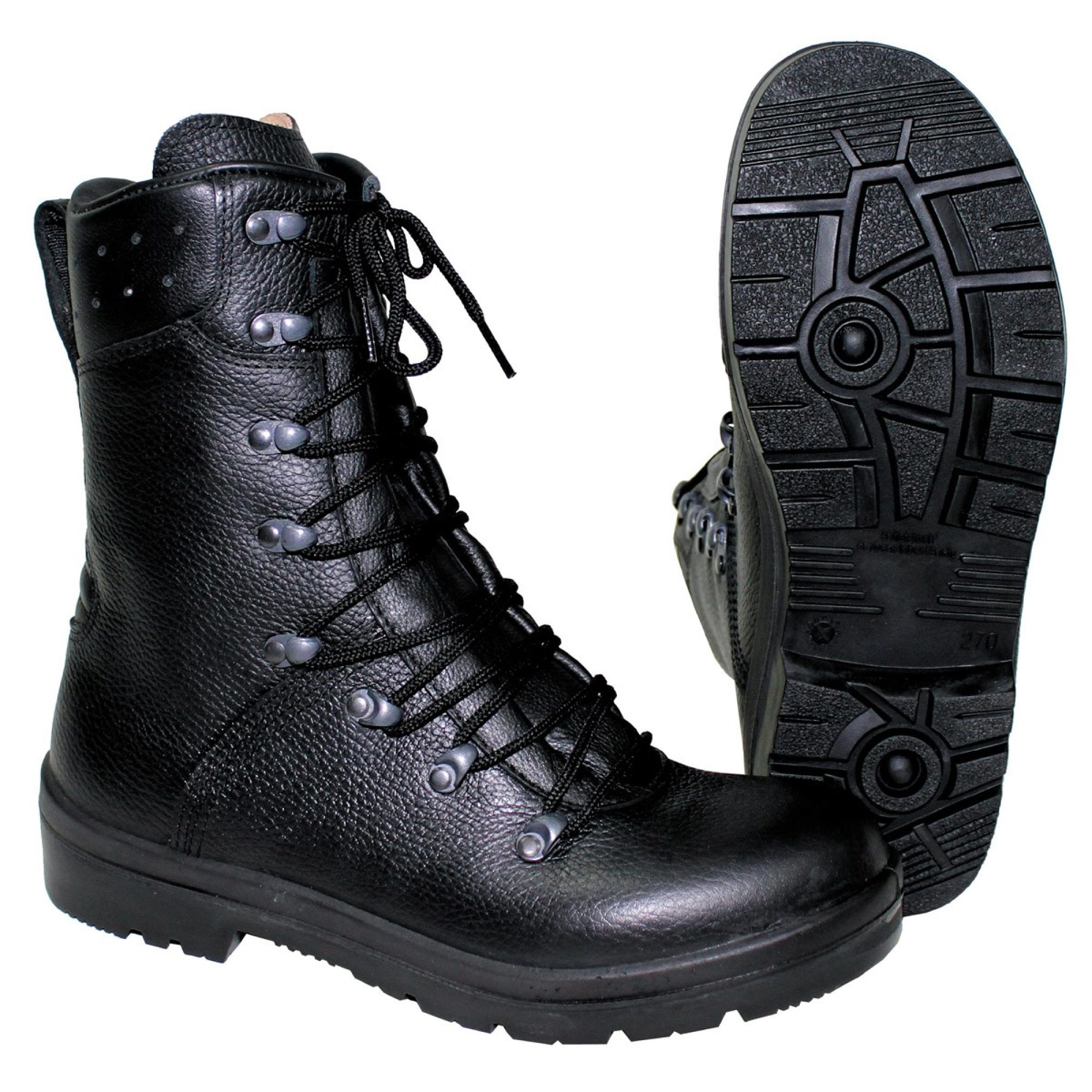BW Kampfstiefel,  Modell 2007, vulkanis. Sohle,  TOP ZUSTAND