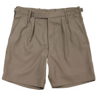 Brit. Shorts,  „Tropical“, kaki, neuwertig (10 Stück)