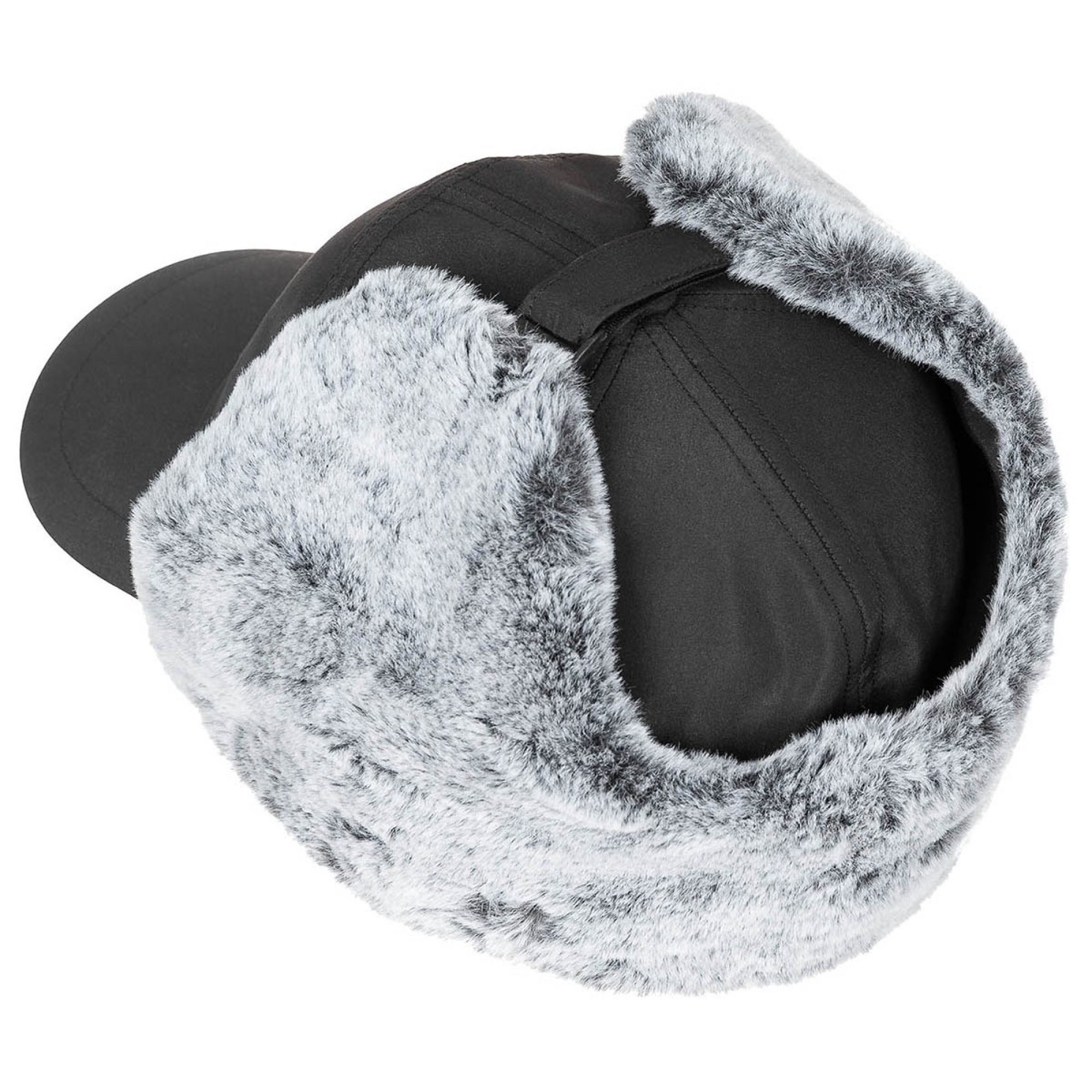 Winter Cap,  „Trapper“, schwarz