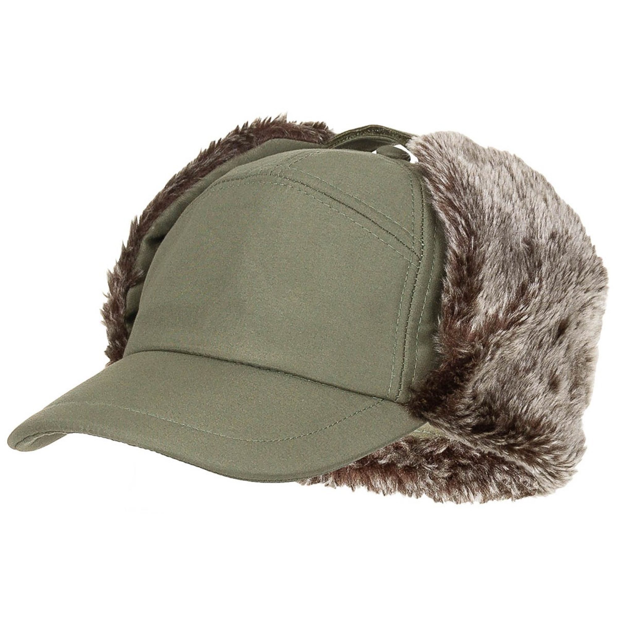 Winter Cap,  „Trapper“, oliv