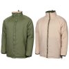 Brit. Thermojacke,  wendbar, oliv/khaki