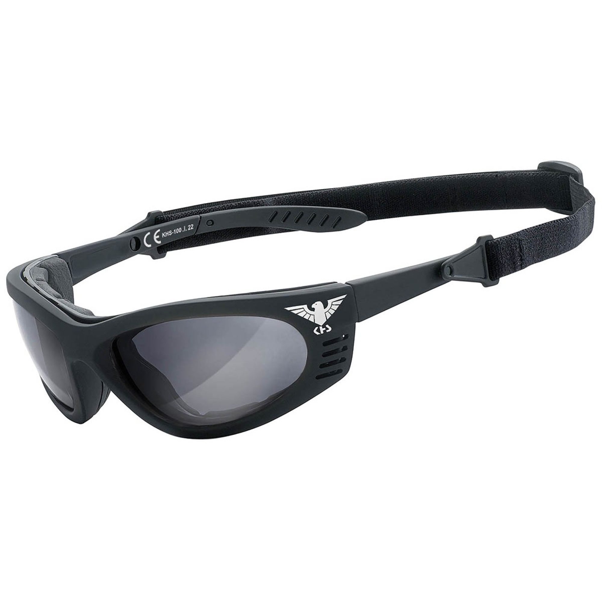 Armee Sportbrille,  KHS, smoke